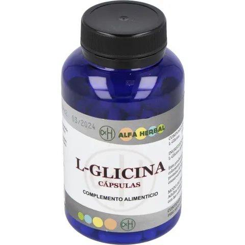 Alfa Herbal L-Glicina 100 Cápsulas – imagen 2
