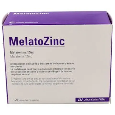 VIÑAS Melatozinc 120cáps – imagen 3