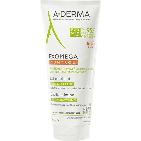 A-Derma Exomega Leche Emoliente 200 ml – imagen 4