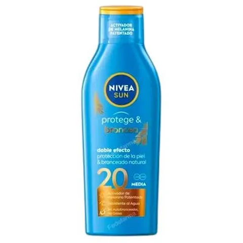 NIVEA Protege & Broncea Leche SPF20 200ml – imagen 5