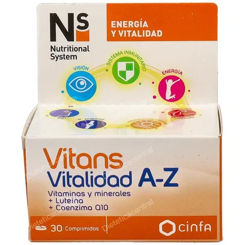 NS Nutritional System Ns Vitans vitalidad 30 comp – imagen 3