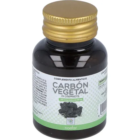 Noefar Carbon Vegetal 100 Tabs – imagen 2