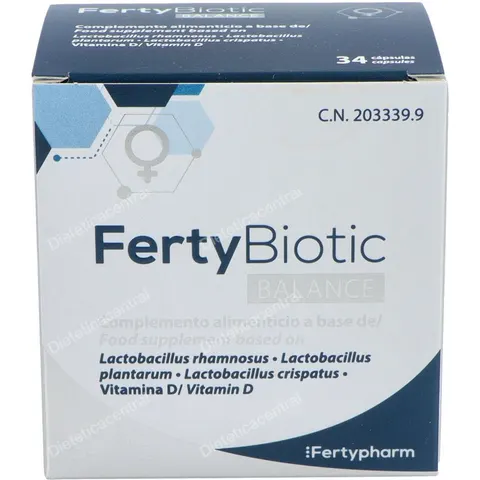 Fertypharm fertybiotic balance 34 caps – imagen 2