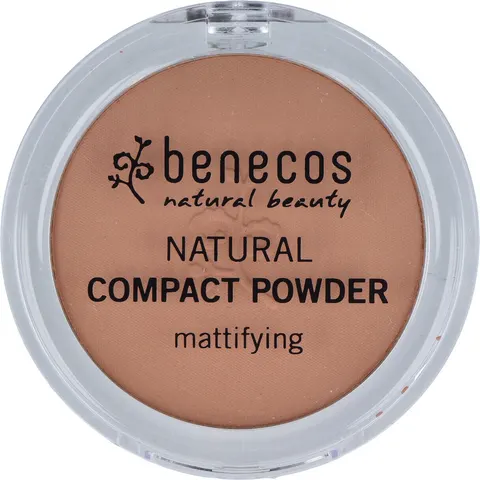 Benecos Maquillaje Polvos Compactos Sand – imagen 2