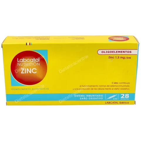Labcatal Lab. 18 (Zinc) 28 Amp. – imagen 2