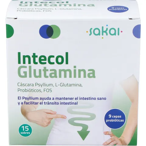 Sakai Intecol Glutamina 15 Sobres – imagen 2