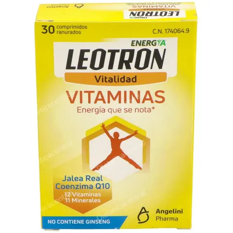Leotron Vitaminas 30 comprimidos – imagen 5