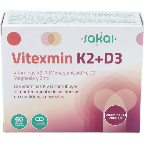 Sakai vitexmin k2+d3 60cap. – imagen 2