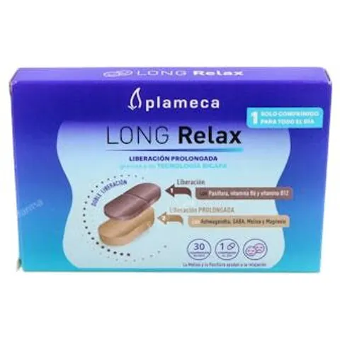 Plameca Long Relax 30 Comprimidos – imagen 3