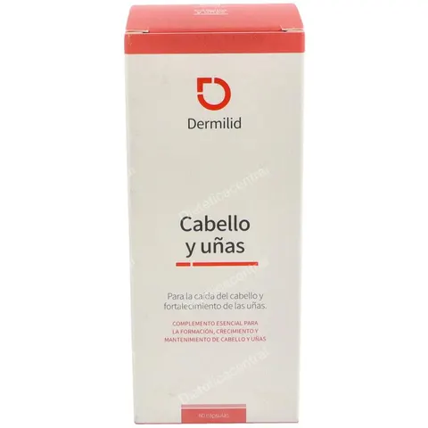 Dermilid Cabello y Uñas 60 cápsulas – imagen 2