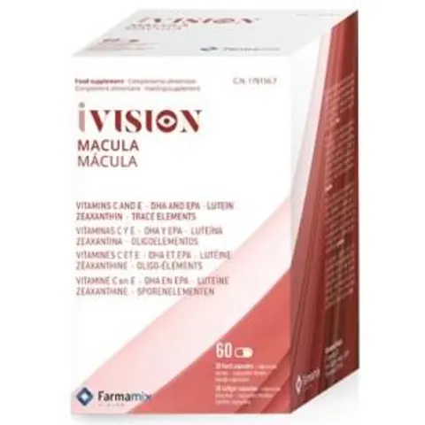 FarmaMix Visión Visión Macula 60 Cápsulas – imagen 2