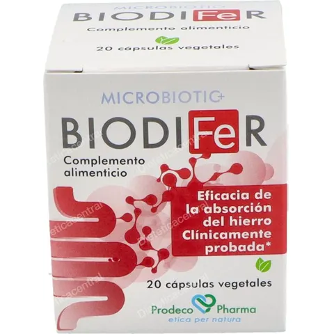PRODECO PHARMA Biodifer 20caps – imagen 2