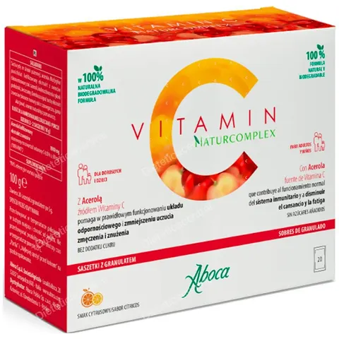 Aboca Vitamina C Naturcomplex 20 Sobres – imagen 3