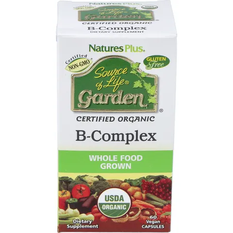 NaturesPlus Garden B Complex 60 Cápsulas – imagen 2