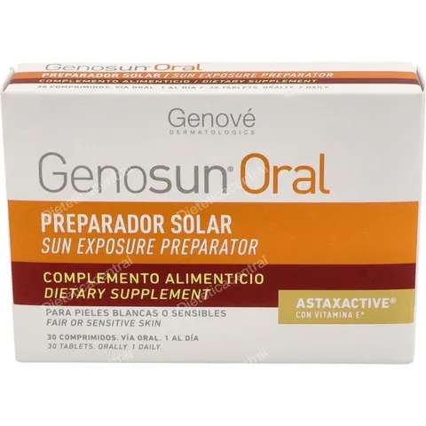 Genosun Oral 30 comprimidos – imagen 2
