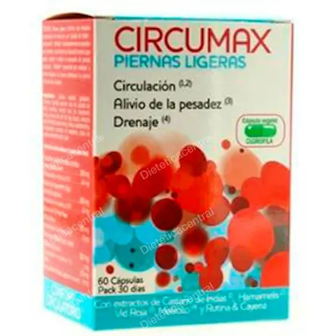 Vaminter circumax piernas ligeras 60cap. – imagen 2