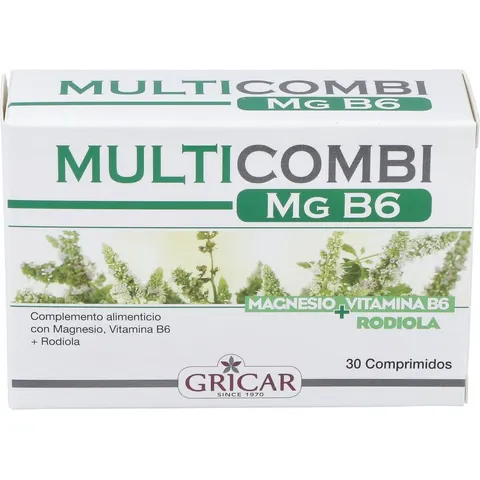 Gricar multicombi magnesio b6 30comp. – imagen 2