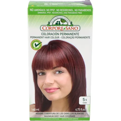 Corpore Sano Tinte 5.5 Caoba 140ml – imagen 3