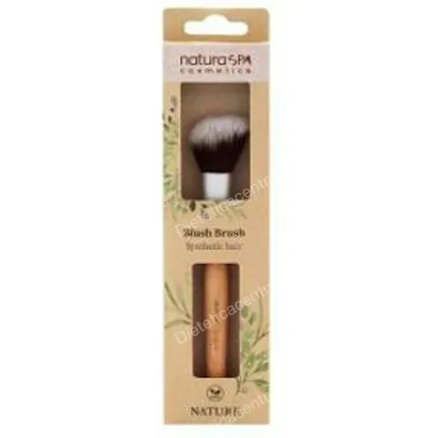 Naturaspa brocha biselada corta colorete 16,5cm – imagen 2