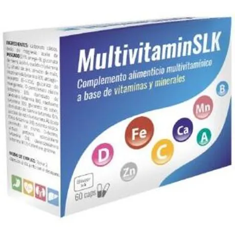 Saludalkalina multivitamin slk 60cap. – imagen 2