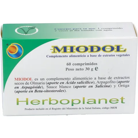 Herboplanet Miodol 60 Comprimidos – imagen 2