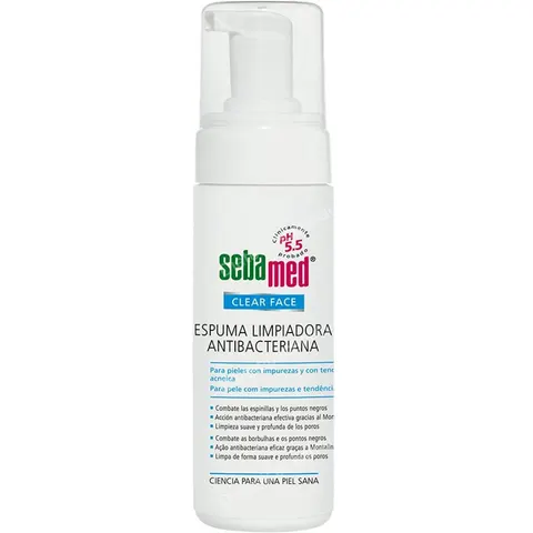Sebamed clear face espuma limpiadora antibacteriana 150ml. – imagen 2