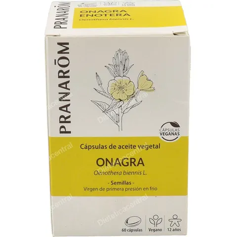 Pranarom Onagra 60 Cápsulas – imagen 3
