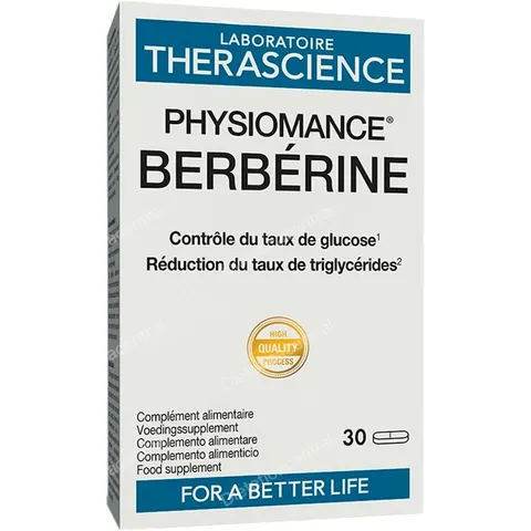 Therascience physiomance berberina 30comp. – imagen 2