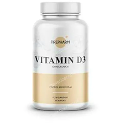 Fire Nutrition Vitamina D3 60 Perlas – imagen 3