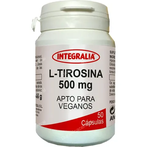 Integralia L-Tirosina 50 Cápsulas – imagen 2