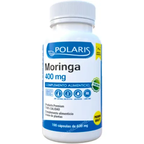 Polaris Moringa 400 mg 100 Ca – imagen 2