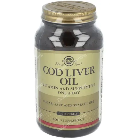 Solgar Cod Liver Oil 250 Perlas – imagen 3