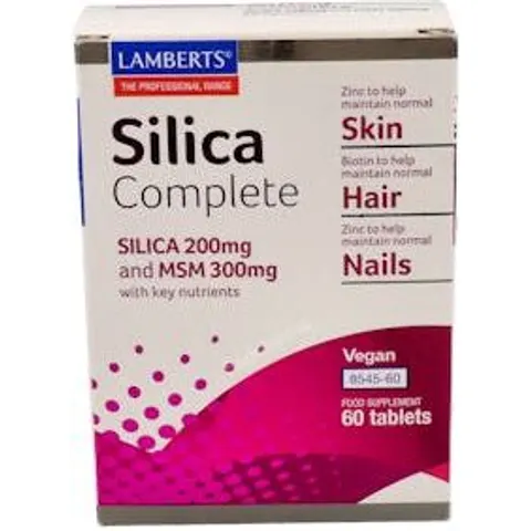 Lamberts SILICA COMPLETE 60 Tabs – imagen 2