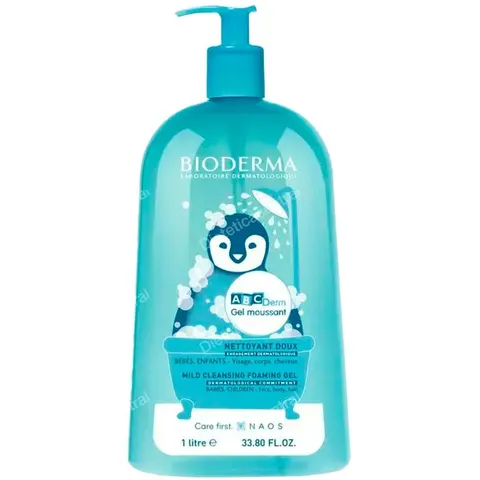 Bioderma ABCDerm Gel Moussant 1 Litro – imagen 3