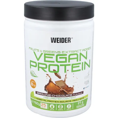 Weider vegan protein chocolate 750gr. – imagen 2
