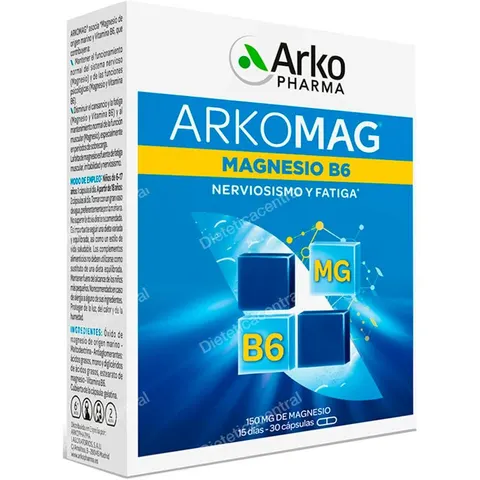 Arkopharma arkovital magnesio 30cap. – imagen 2