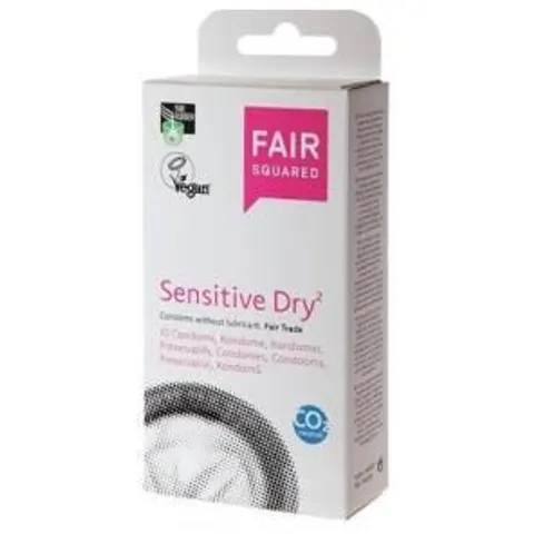 Fair Squared Preservativos Sensitive Dry 10uds – imagen 2
