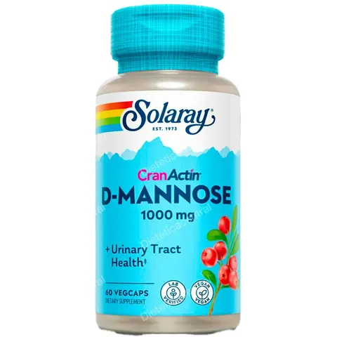 Solaray d-mannose/cranactin 60cap. – imagen 2