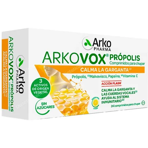 Arkochim Arkovox Propolis+Vit.c 20 Comprimidos – imagen 2