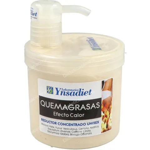 Ynsadiet QUEMAGRASAS EFECTO CALOR 500ml – imagen 2