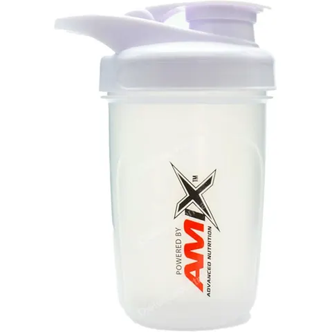 Amix bodybuilder shaker 300 ml blanco – imagen 2