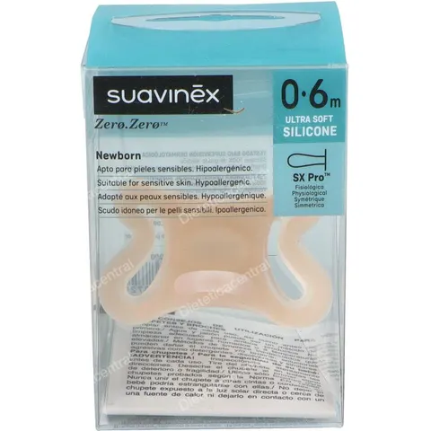 Suavinex chupete silicona zero 0-6m – imagen 2