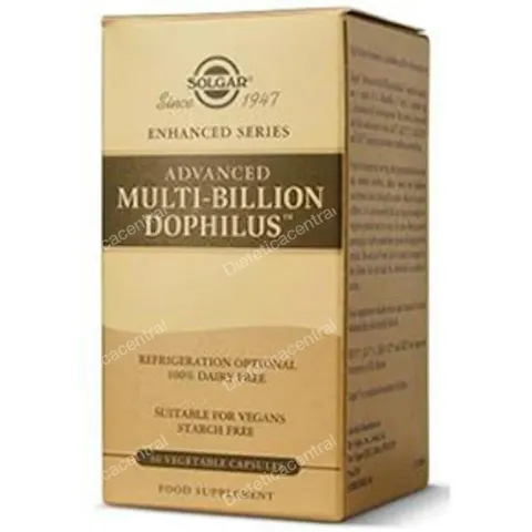 Solgar advanced multibilion dophilus 2x60cap – imagen 2