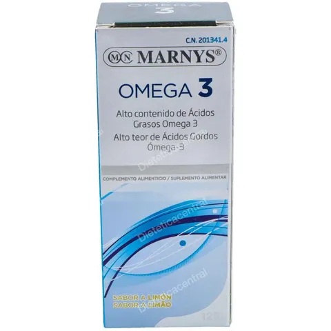 Marnys Omega 3 125 ml Limón – imagen 2