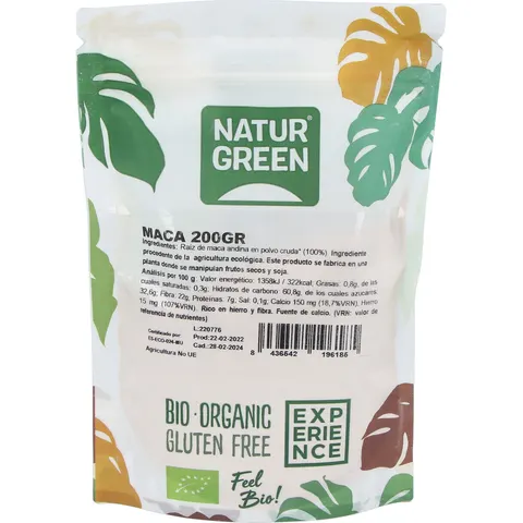 NaturGreen Maca Bio 200g – imagen 2