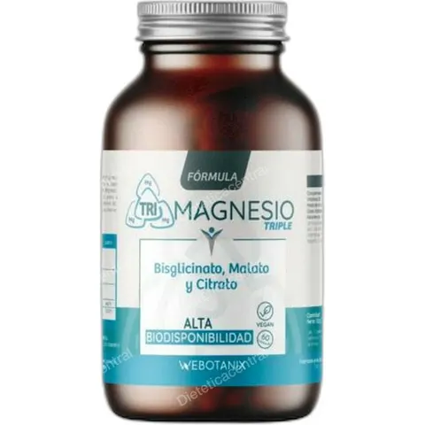 WeBotanix Triple Magnesio 60 Cápsulas – imagen 2