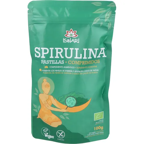 Iswari Spirulina 100 g – imagen 2
