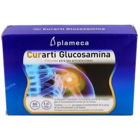 PLAMECA Curarti Glucosamina 60caps – imagen 2