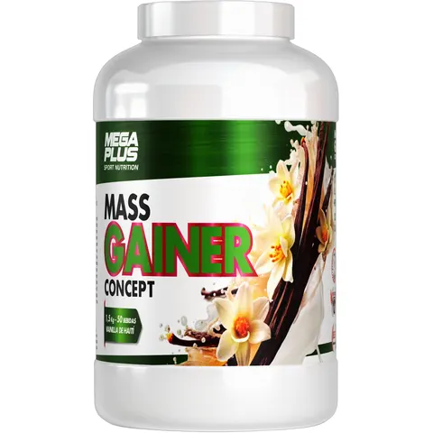Mega plus mass gainer concept vainilla 1,5kg. – imagen 2