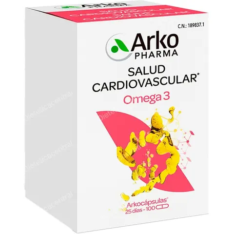 Arkopharma aceite de pescado omega 3 100arkocapsulas – imagen 2